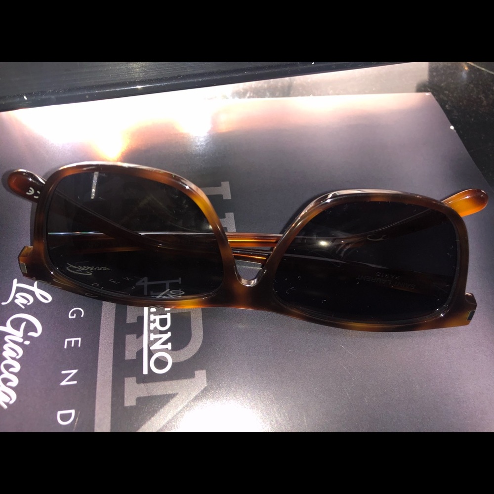 Saint Laurent Classic SL 114/F Sunglasses Havana